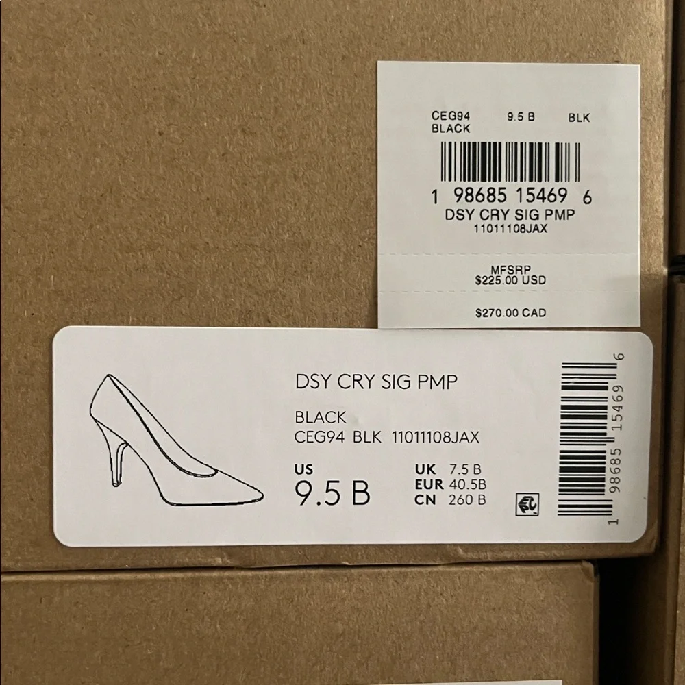 Coach Womens Daisy Pump in Crystal Signature Jacquard - Picture 5 of 7